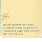 Candlelit Lantern Religious Sister Christmas Card scripture image number 3