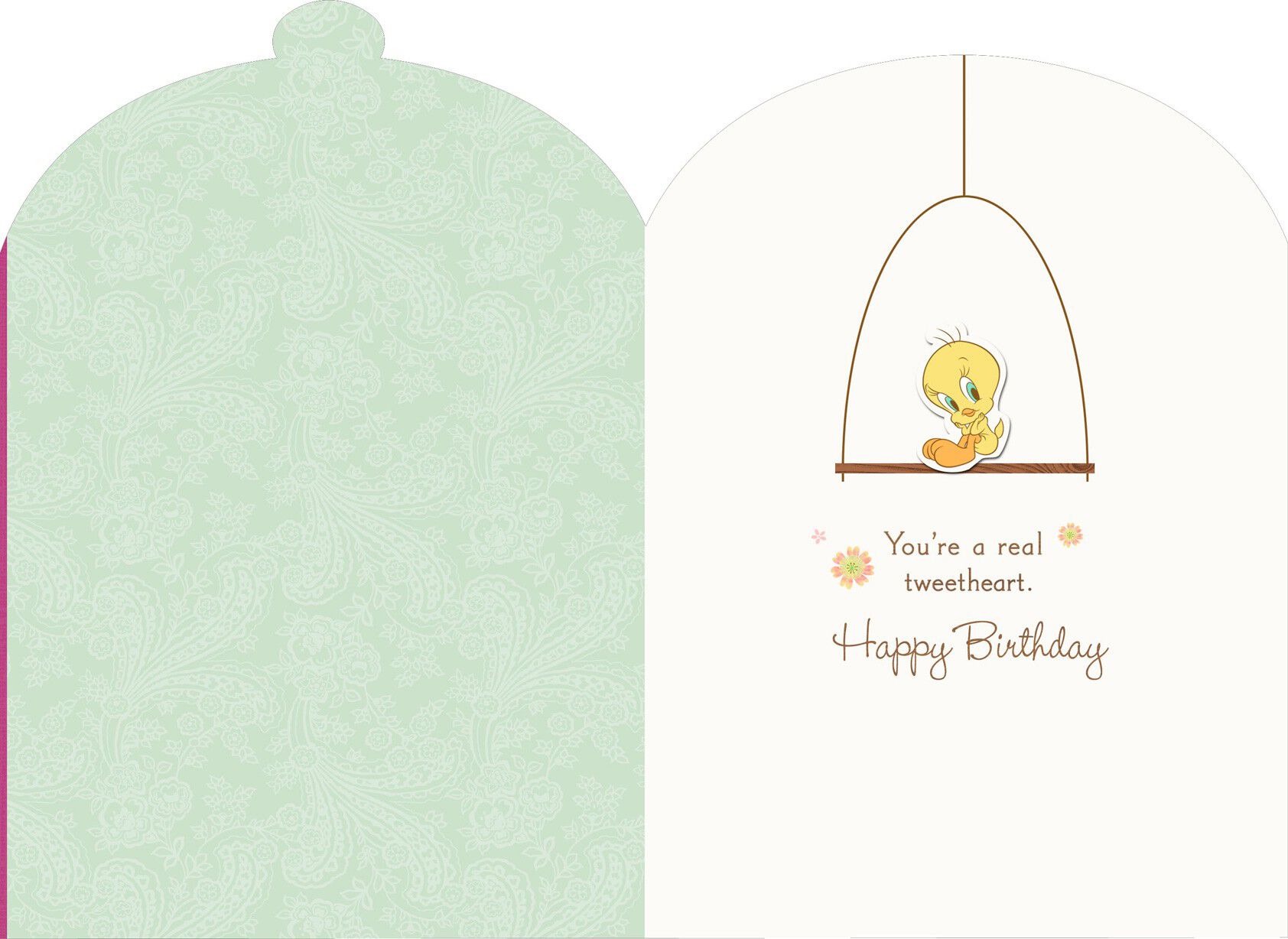 Looney Tunes You're a Tweetheart, Niece Birthday Card