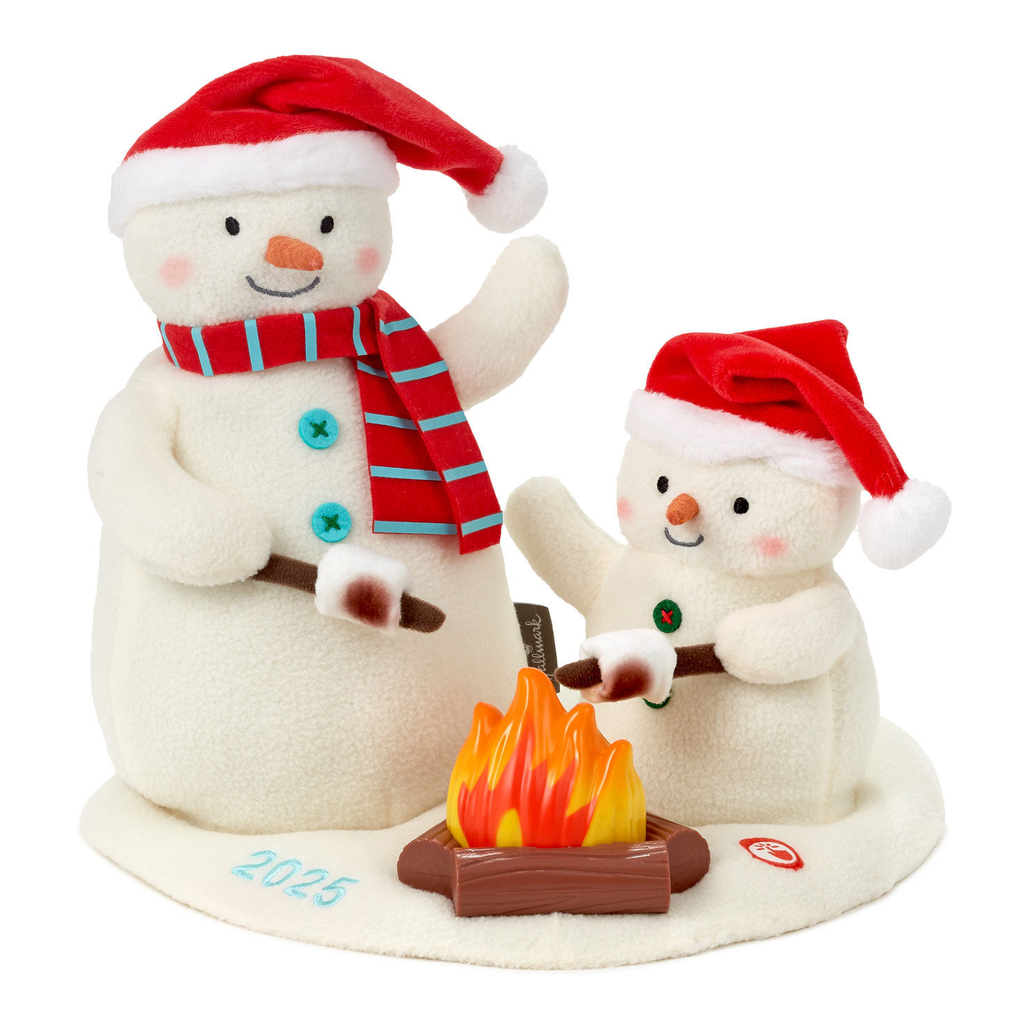 Plush Snowmen With Light, Motion and Sound front fire not glowing image number 2