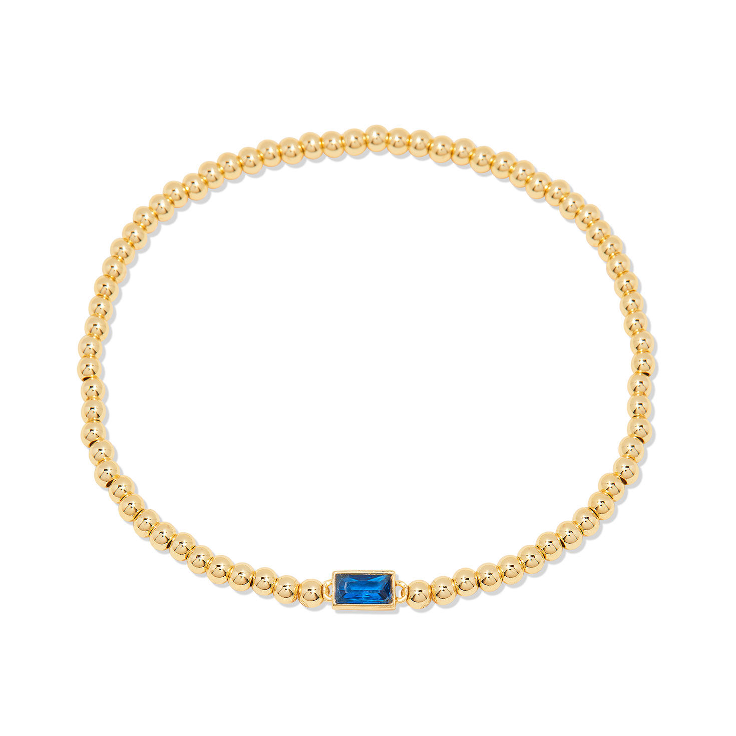 Brook & York Kylie Birthstone Bracelet September front image number 1