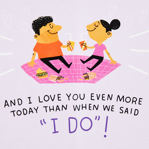 I Love You When… Anniversary Card for Wife, 