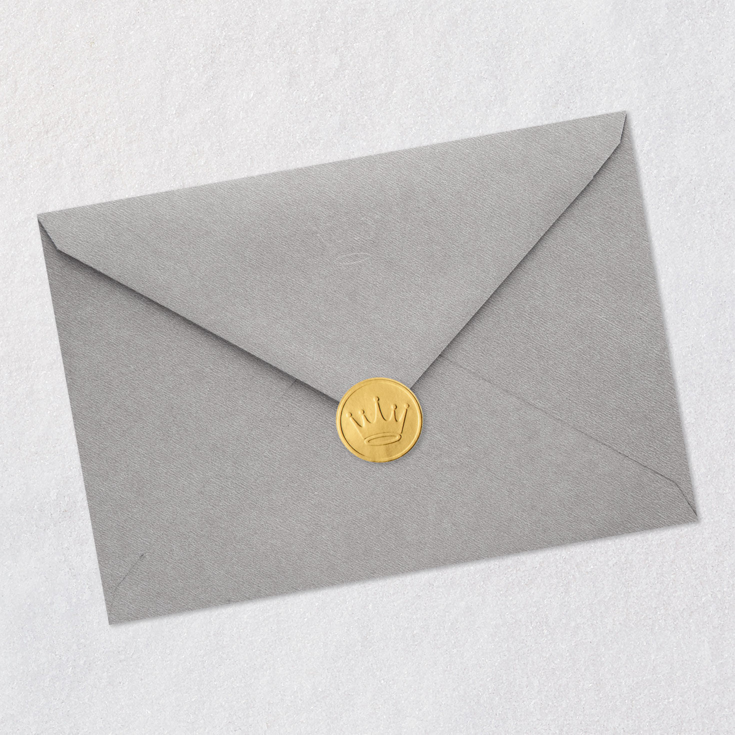 Blue and Gold Diamonds Graduation Card for Niece Envelope Back with Seal image number 7