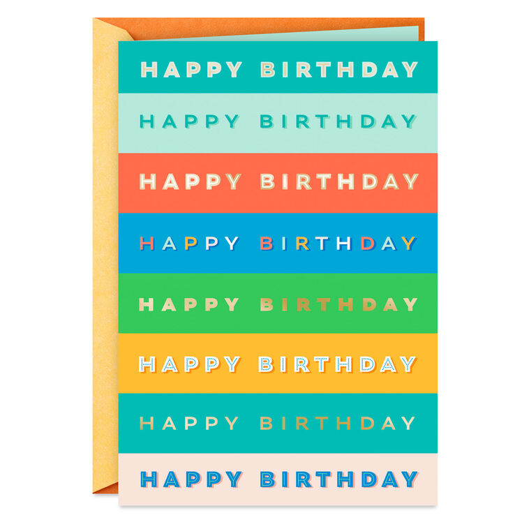 The Amazing Person You Are Birthday Card