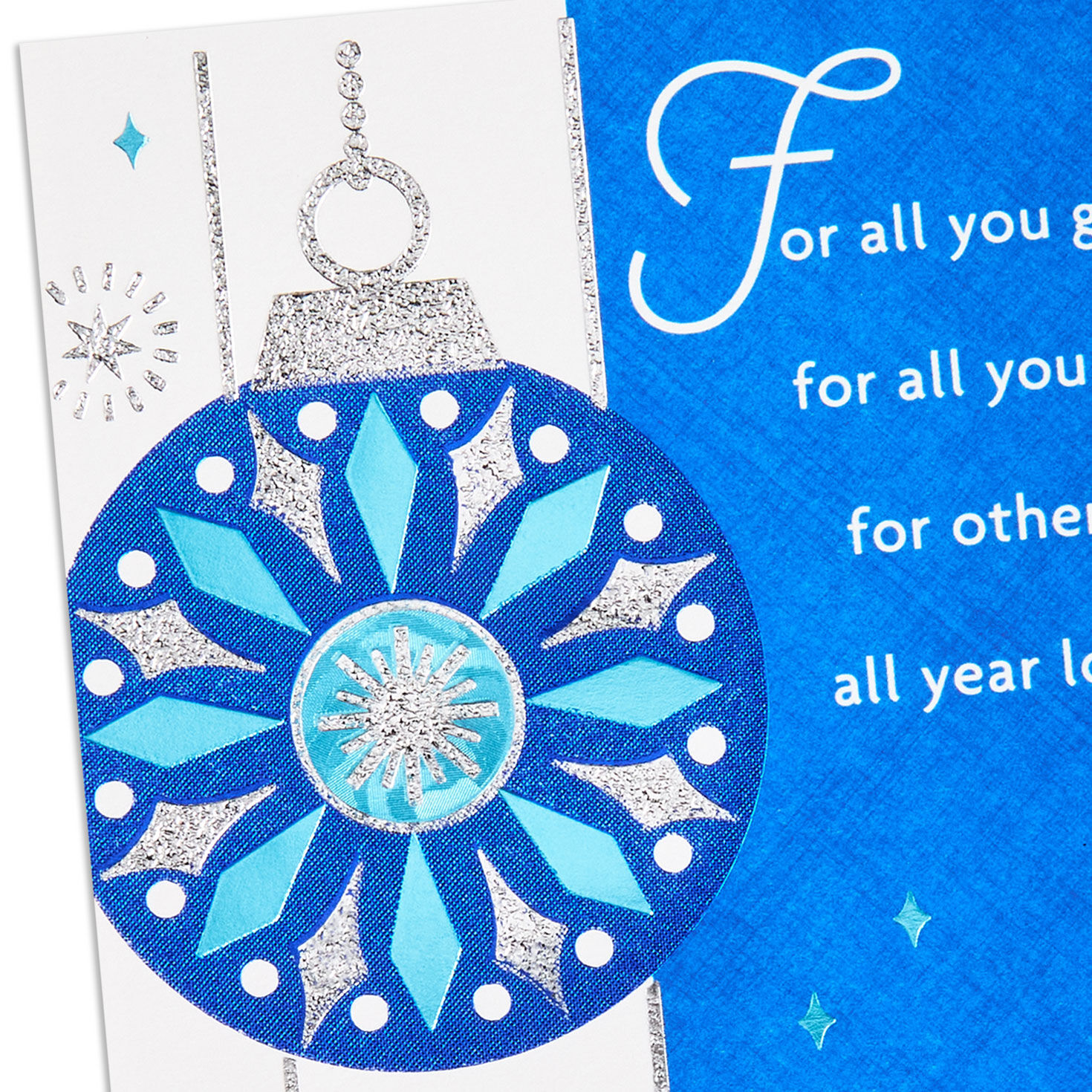 Thanks for All You Give and Do Money Holder Christmas Card for only USD 5.99 | Hallmark