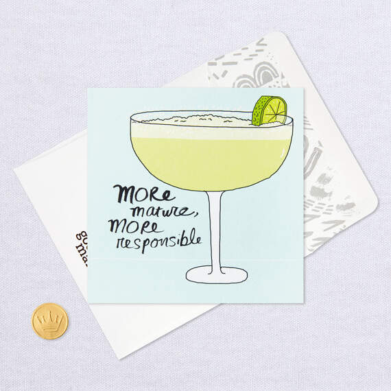 Frozen Margarita Funny Birthday Card, , large image number 5