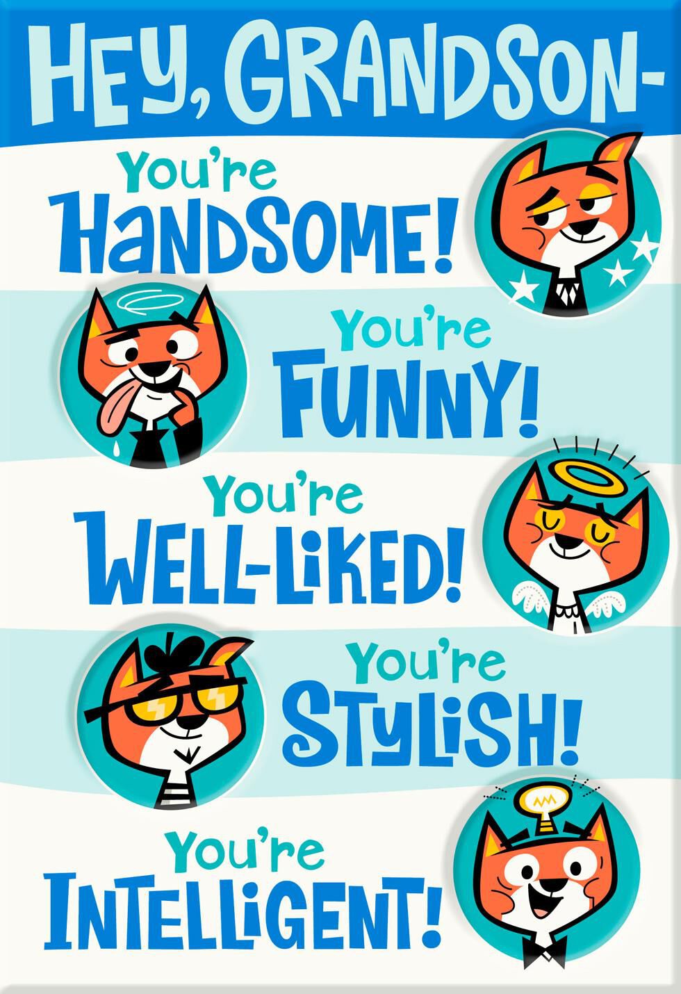 Fine Family Tradition Graduation Card for Grandson