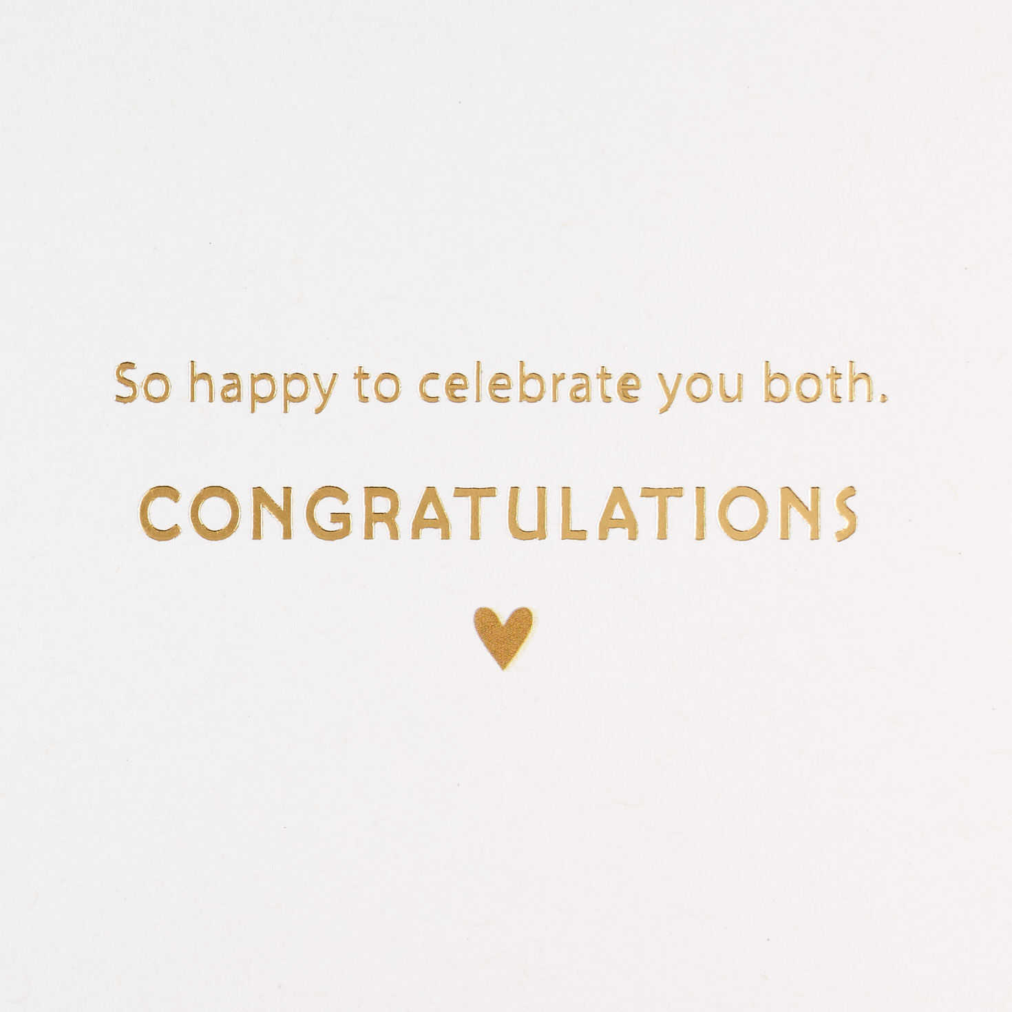 Lettering on White Wedding Card  image number 2