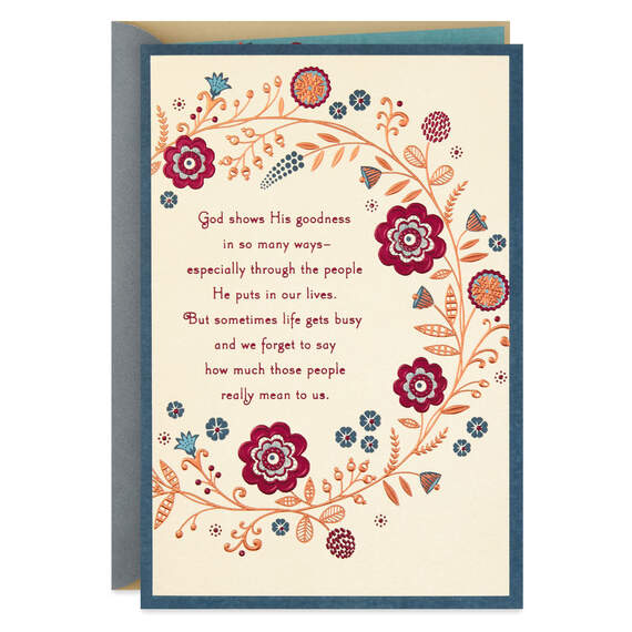 You Have a Special Place in My Heart Religious Thanksgiving Card, , large image number 1