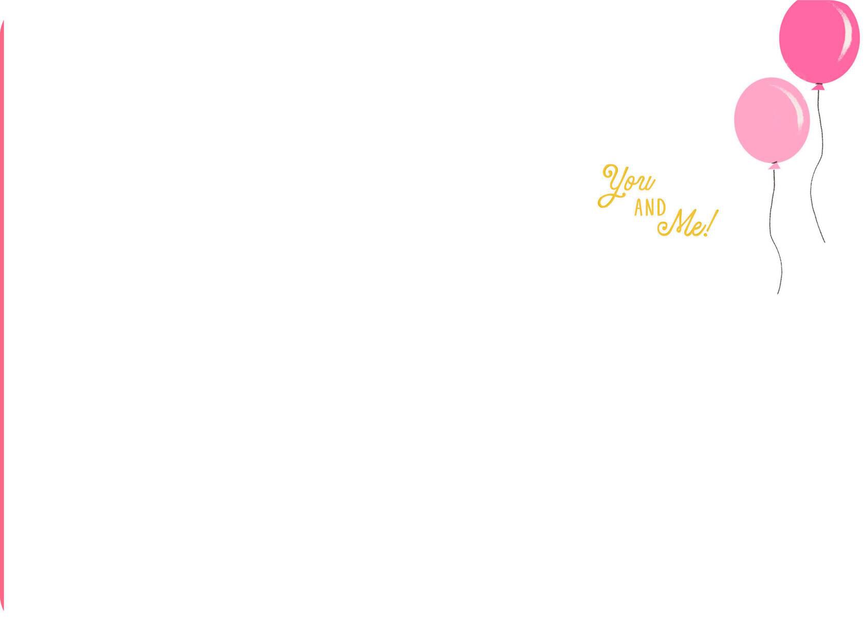 You and Me Friendship Card