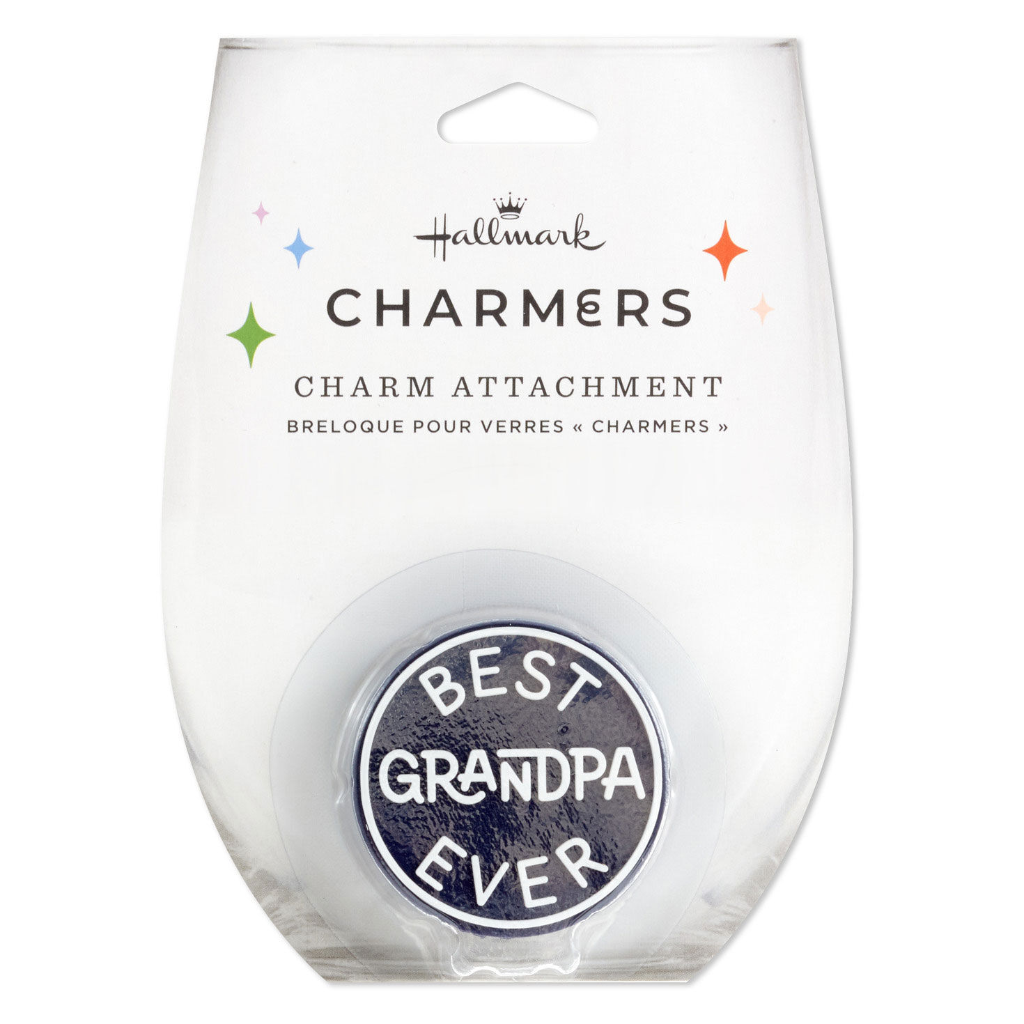 Charmers Best Grandpa Ever Silicone Charm, 1.7" H, , large image number 4
