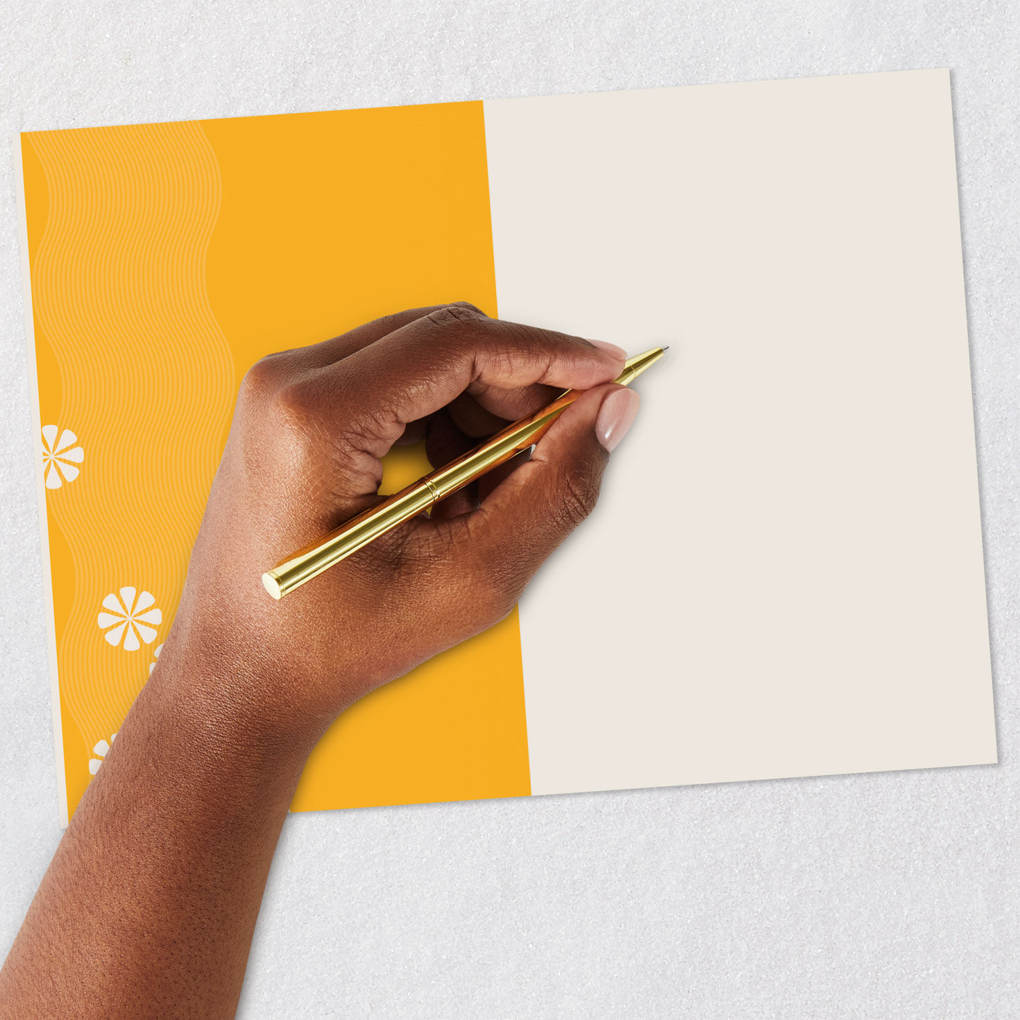 Mod Colorful Lettering Blank Birthday Card Signing card image number 5