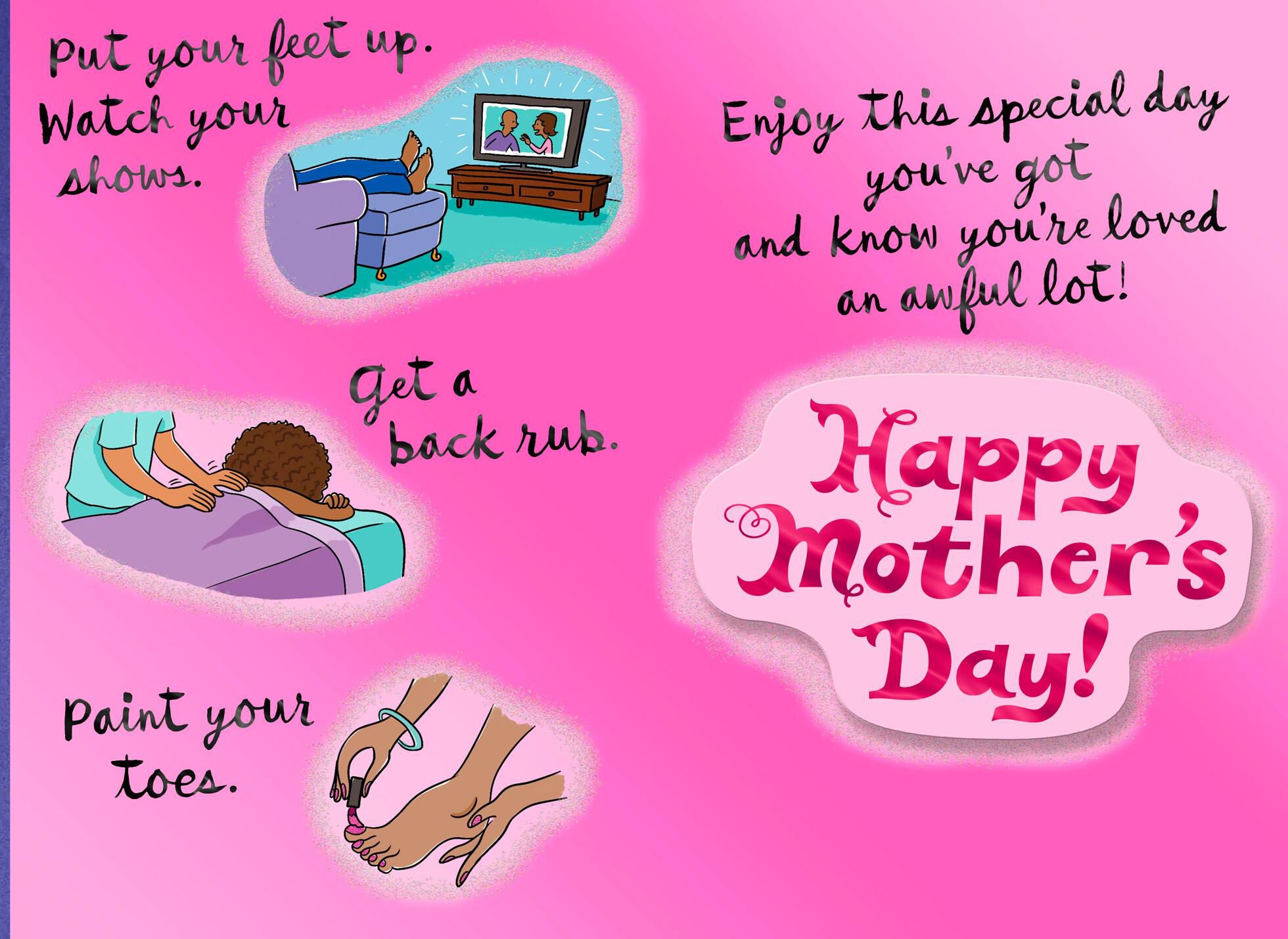 Mama's To-Do List Mother's Day Card