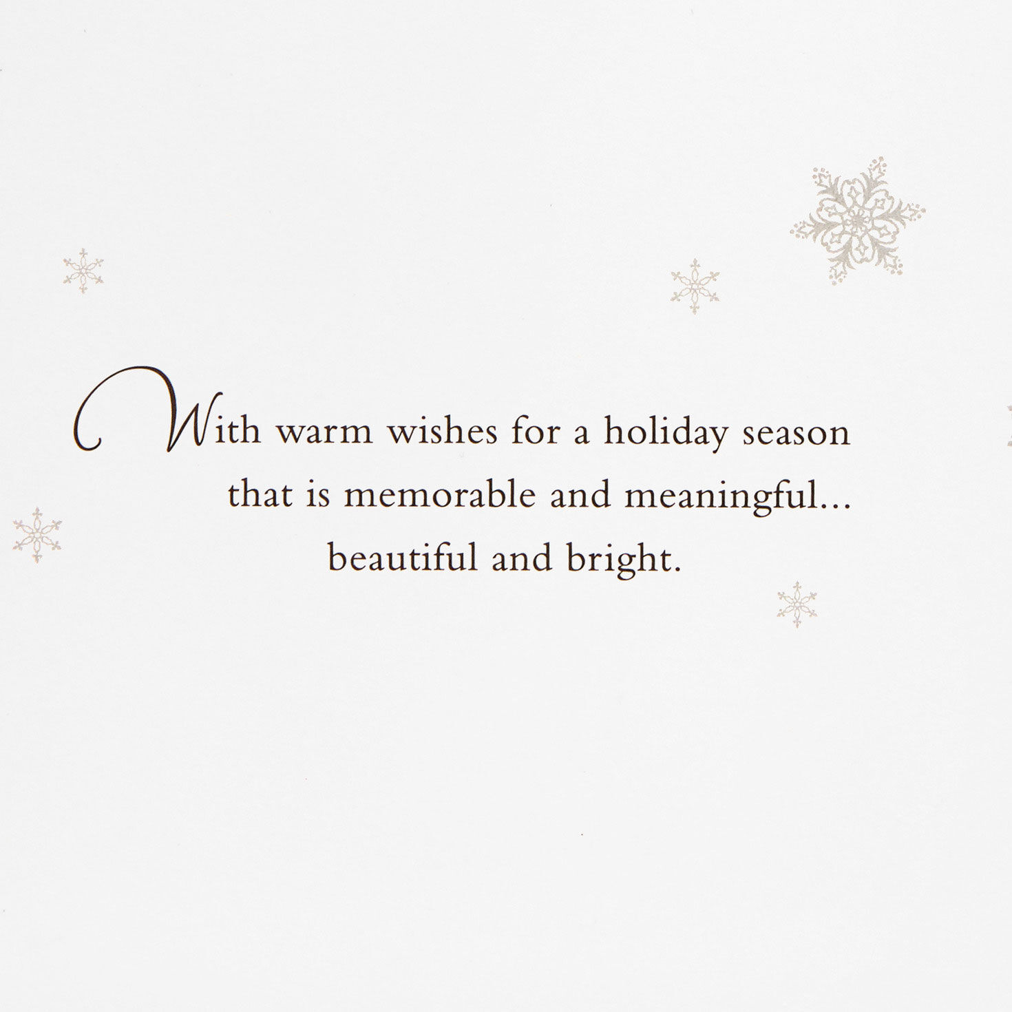 Gold Foil Boxed Christmas Card Pack sentiment image number 4