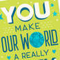 You Make Our World a Happy Place Video Greeting Birthday Card, , large image number 4