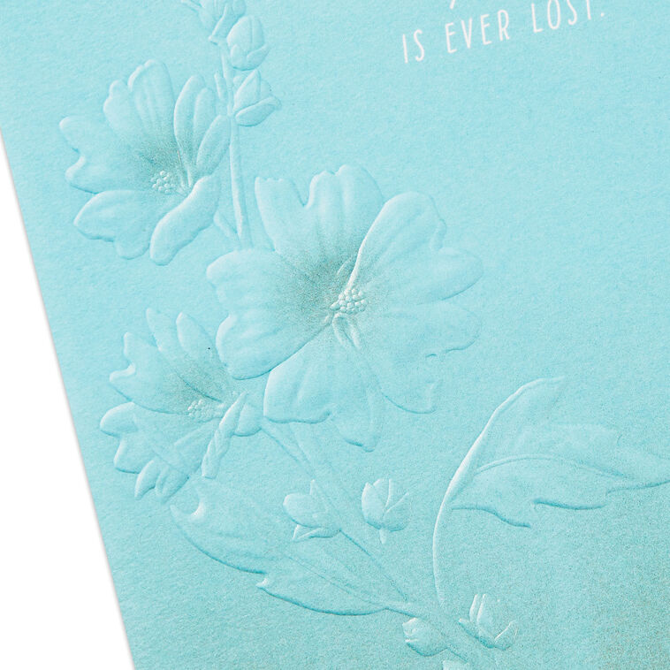 Hallmark With Sympathy Gold Floral & Doves Bereavement Card 11474391