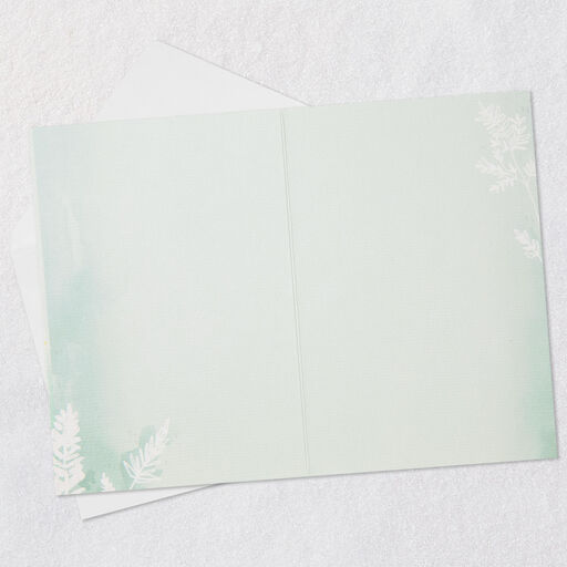 Watercolor Leaves Thinking of You Card, 