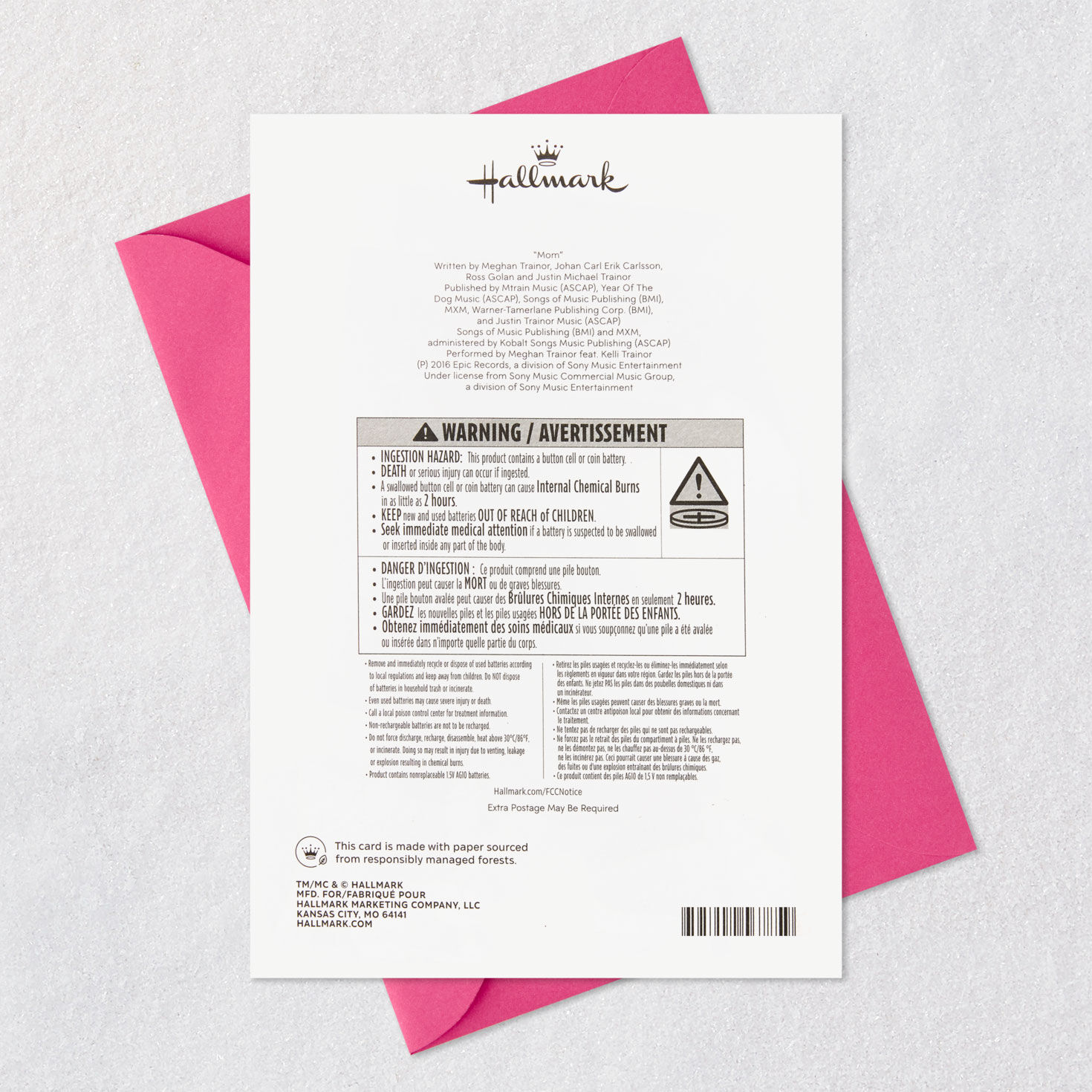 Flower Whimsy Mothers Day Card With Light and Music  image number 8