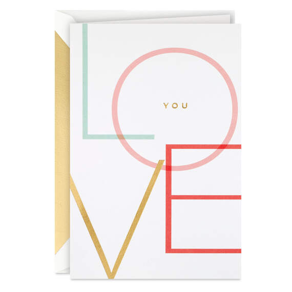 Love You So Much Love Card, , large image number 1