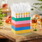9.6" Bold Striped Cake Medium Birthday Gift Bag, , large image number 2