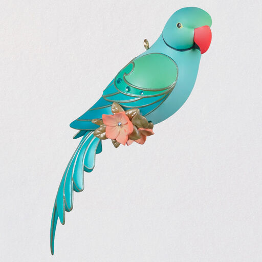 Indian Ring-Necked Parakeet 2022 Exclusive Ornament, 