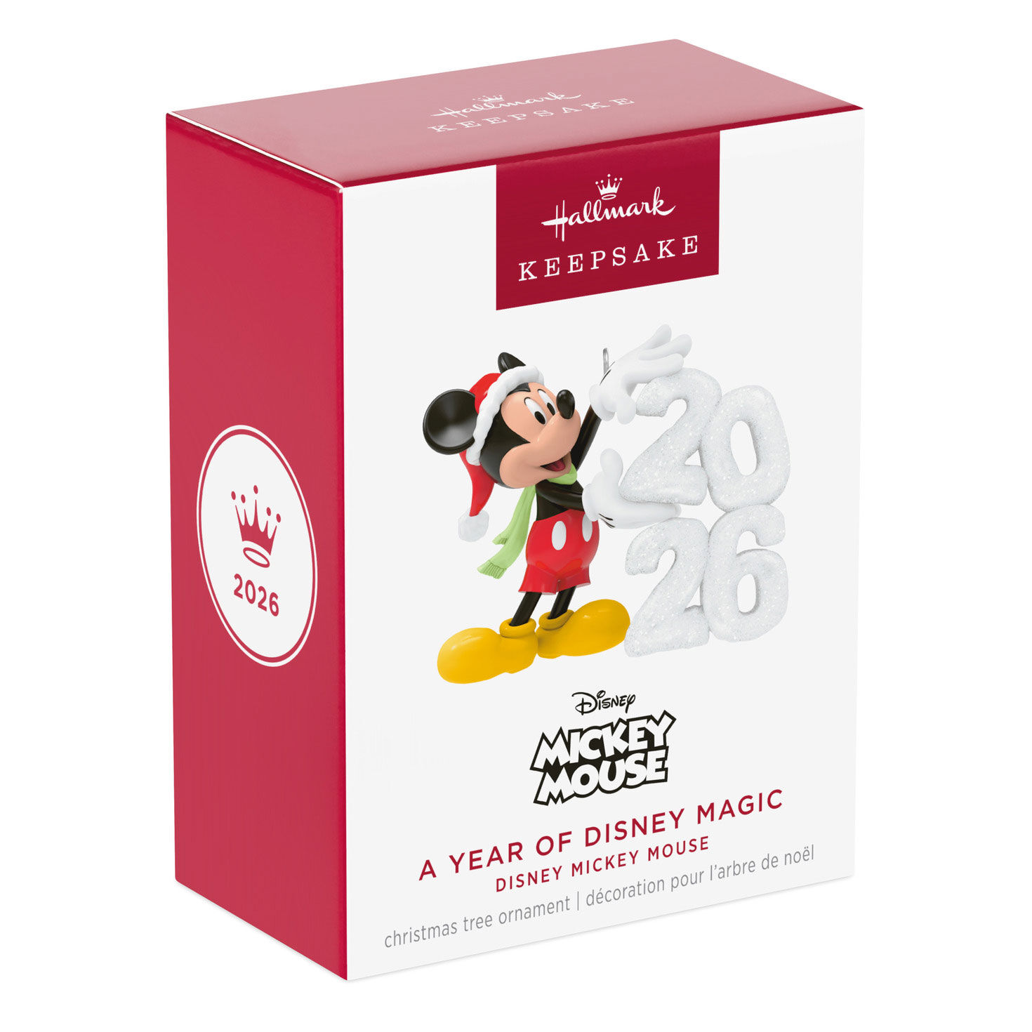 Mickey Mouse 2026 Keepsake Ornament package front image number 7