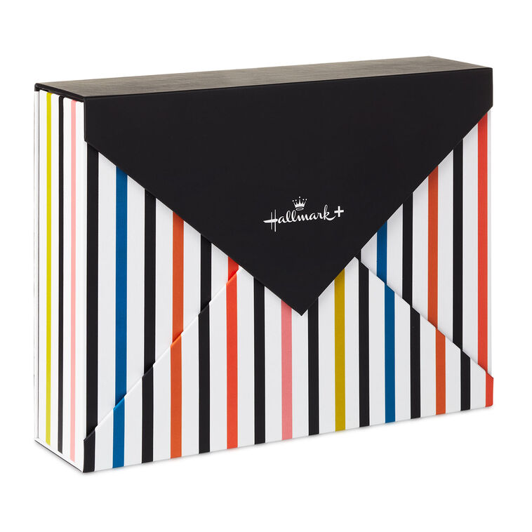 Hallmark+ New Member Welcome Gift: Card Organizer Box With 4 Assorted Cards