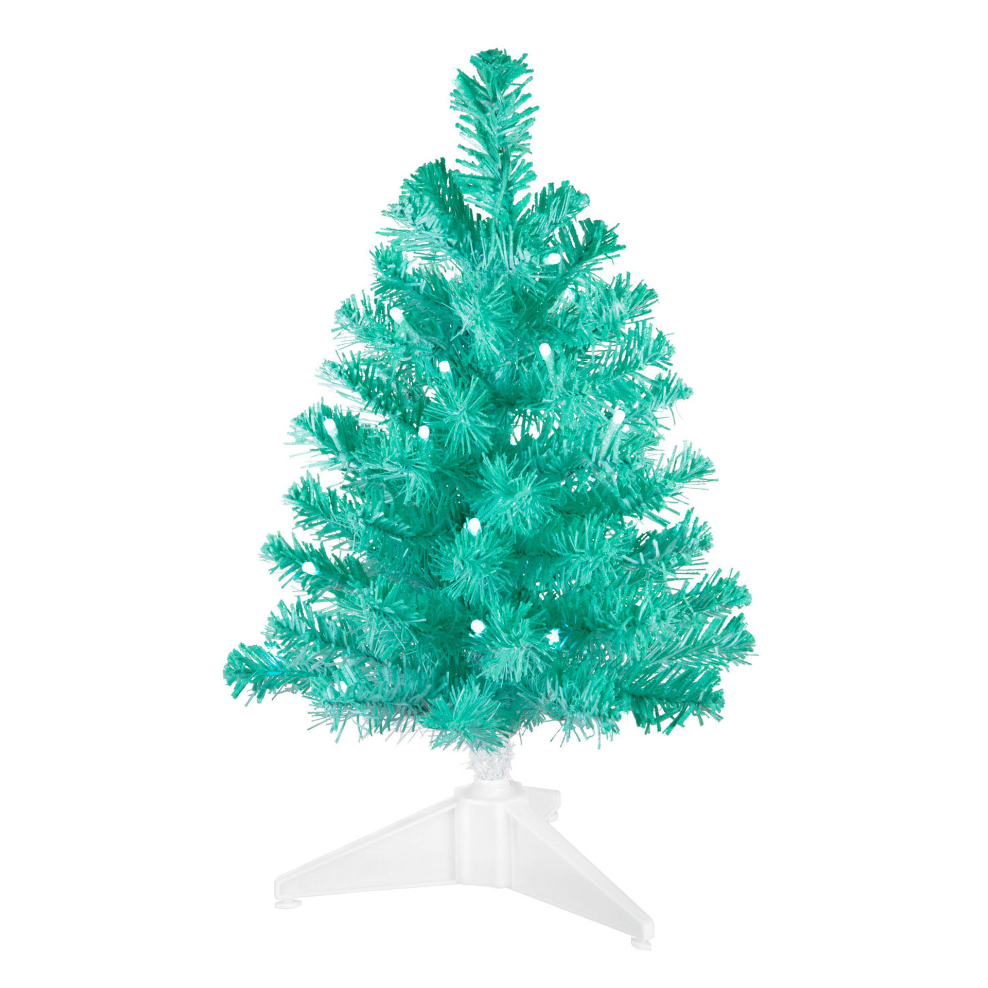 Miniature Mint Green PreLit Christmas Tree, 18.75" Keepsake