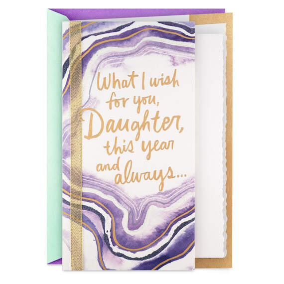 What I Wish for You Birthday Card for Daughter