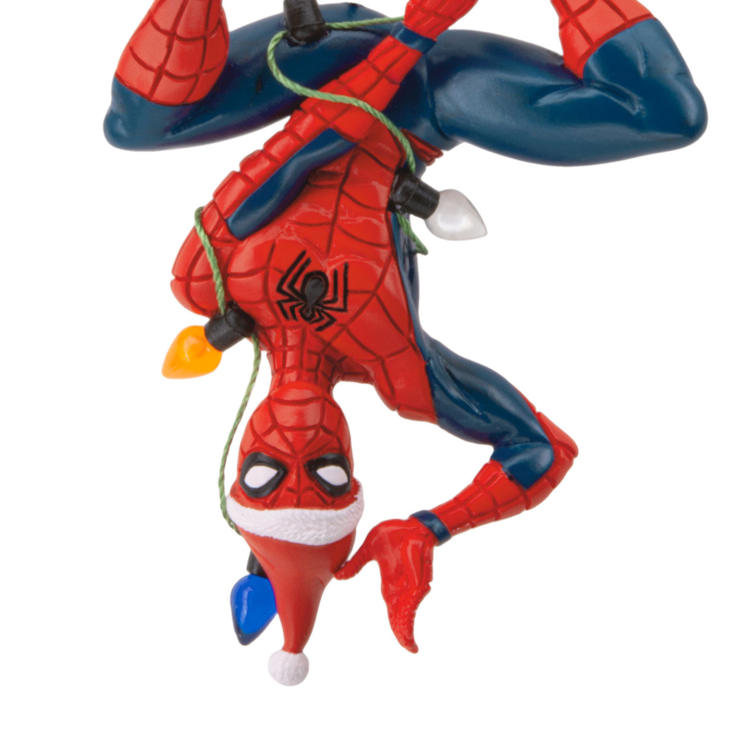 Marvel Spider-Man Hanging From Lights Hallmark Ornament for only USD 11.49 | Hallmark