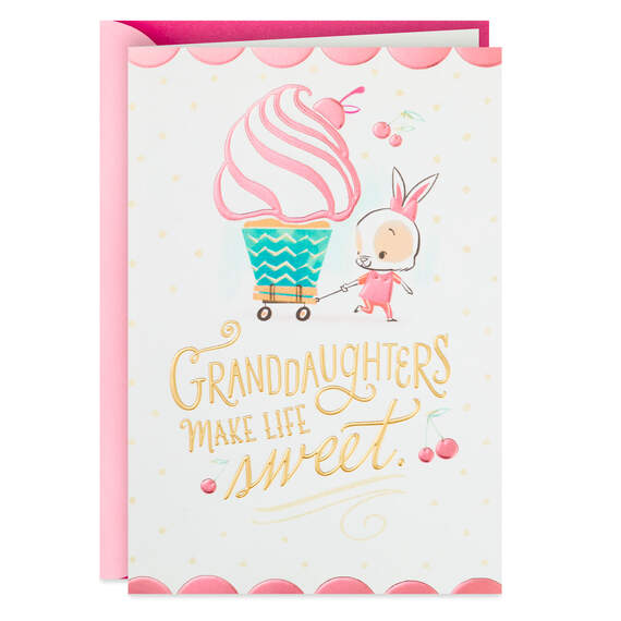 Sweeties Like You Birthday Card for Granddaughter