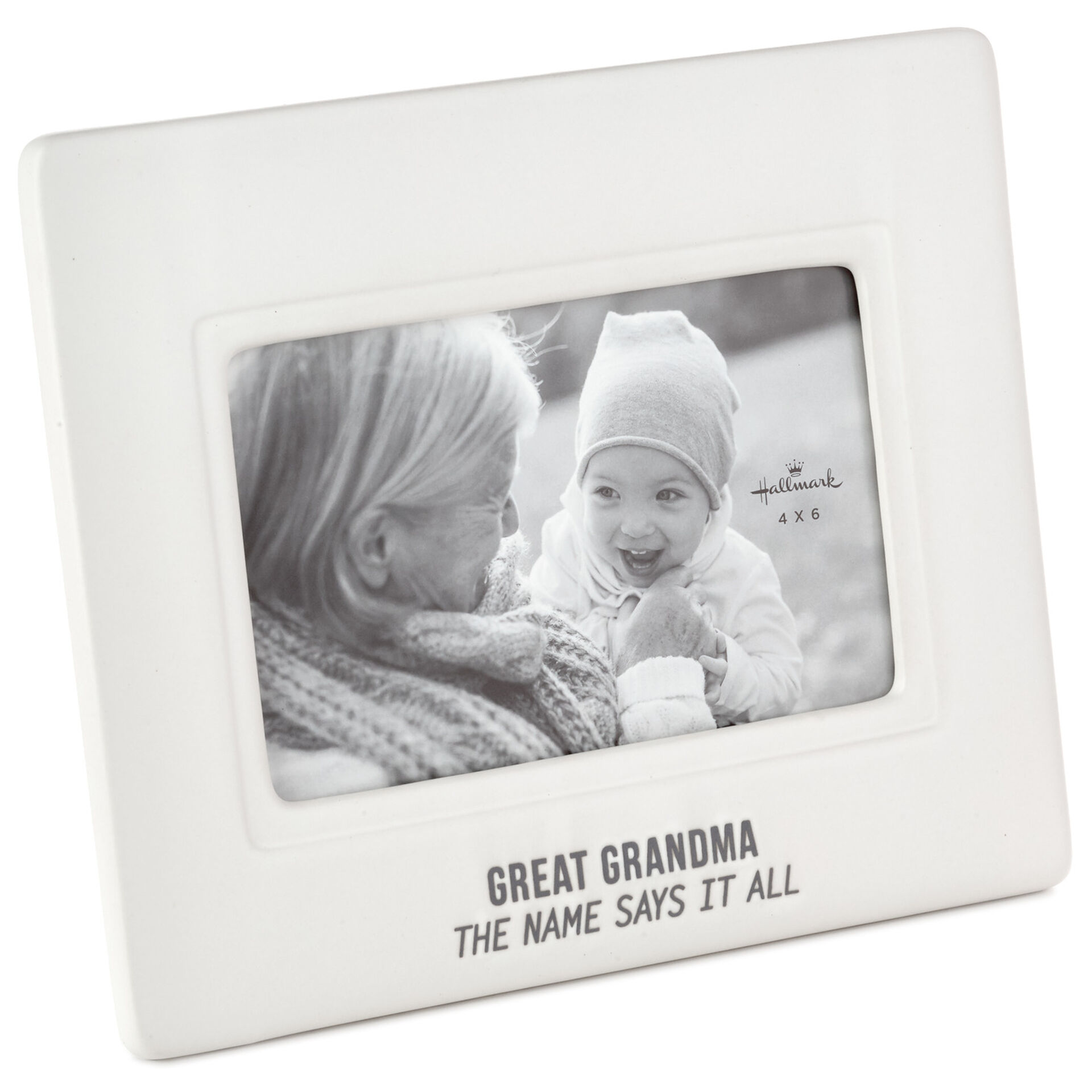 Great Grandma Name Says It All Picture Frame, 4x6 Picture Frames