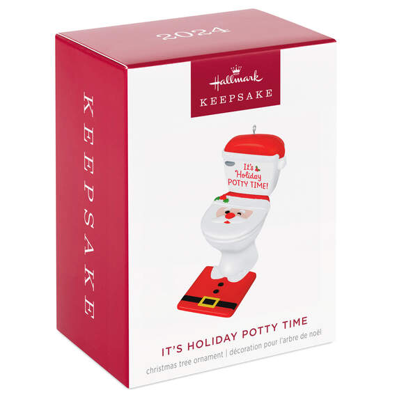 It's Holiday Potty Time Ornament, , large image number 7