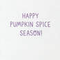 3.25" Mini Happy Pumpkin Spice Season Card, , large image number 2