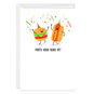 Party Your Buns Off Funny Birthday Photo Card, , large image number 1