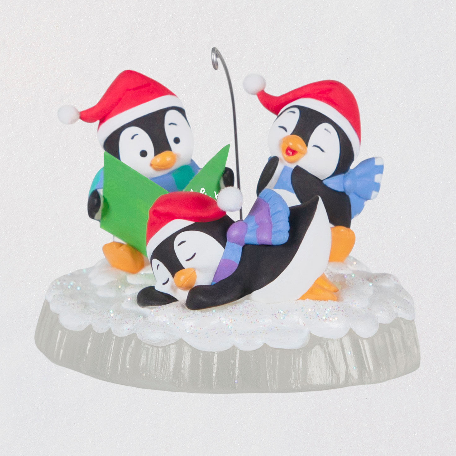 2010 Penguin Police Magic Sound Hallmark Christmas Ornament Polar Peekbuster