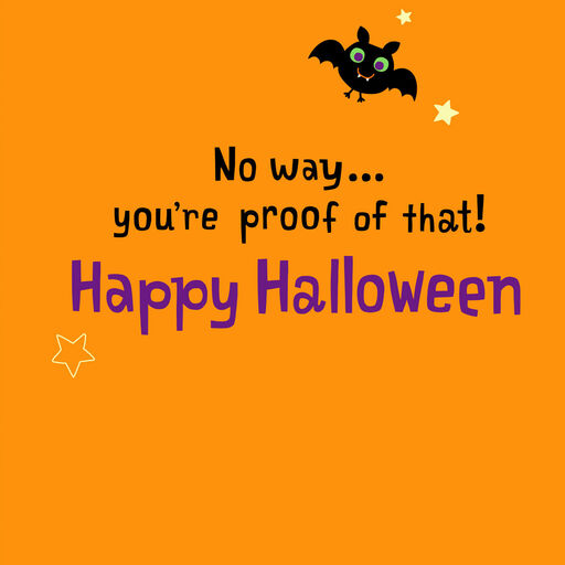 No Such Thing As Too Cute Halloween Card for Grandson, 
