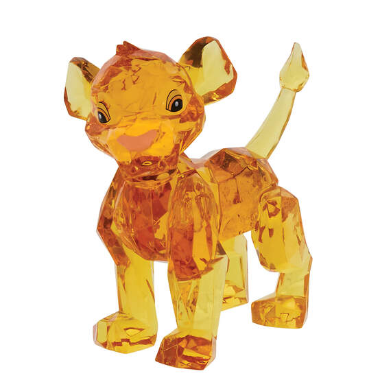 Disney Lion King Simba Facets Mini Figurine, 3.6"