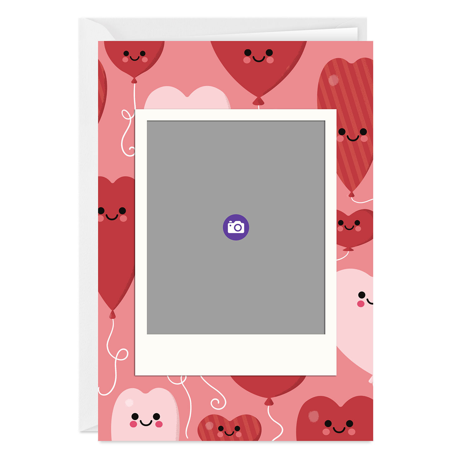 Fun Heart Balloons Custom Love Card, , large image number 3