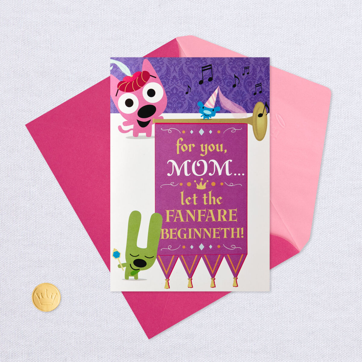 hoops&yoyo™ Mother's Day Sound Card With Motion Greeting Cards Hallmark