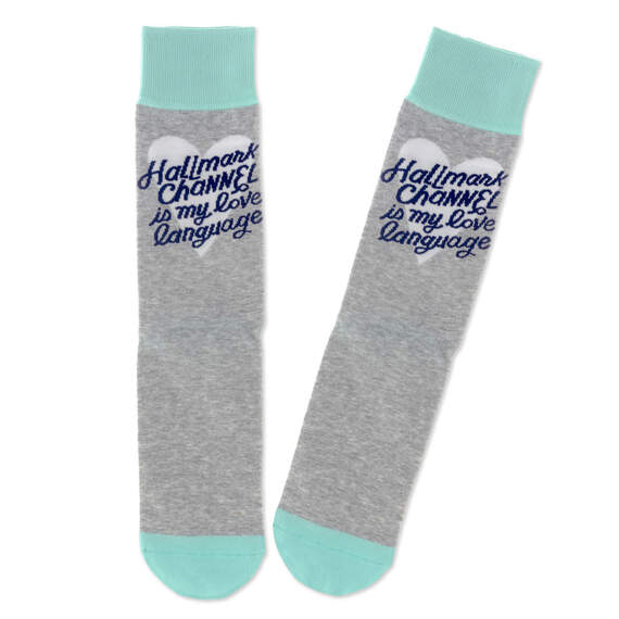 Hallmark Channel Is My Love Language Crew Socks