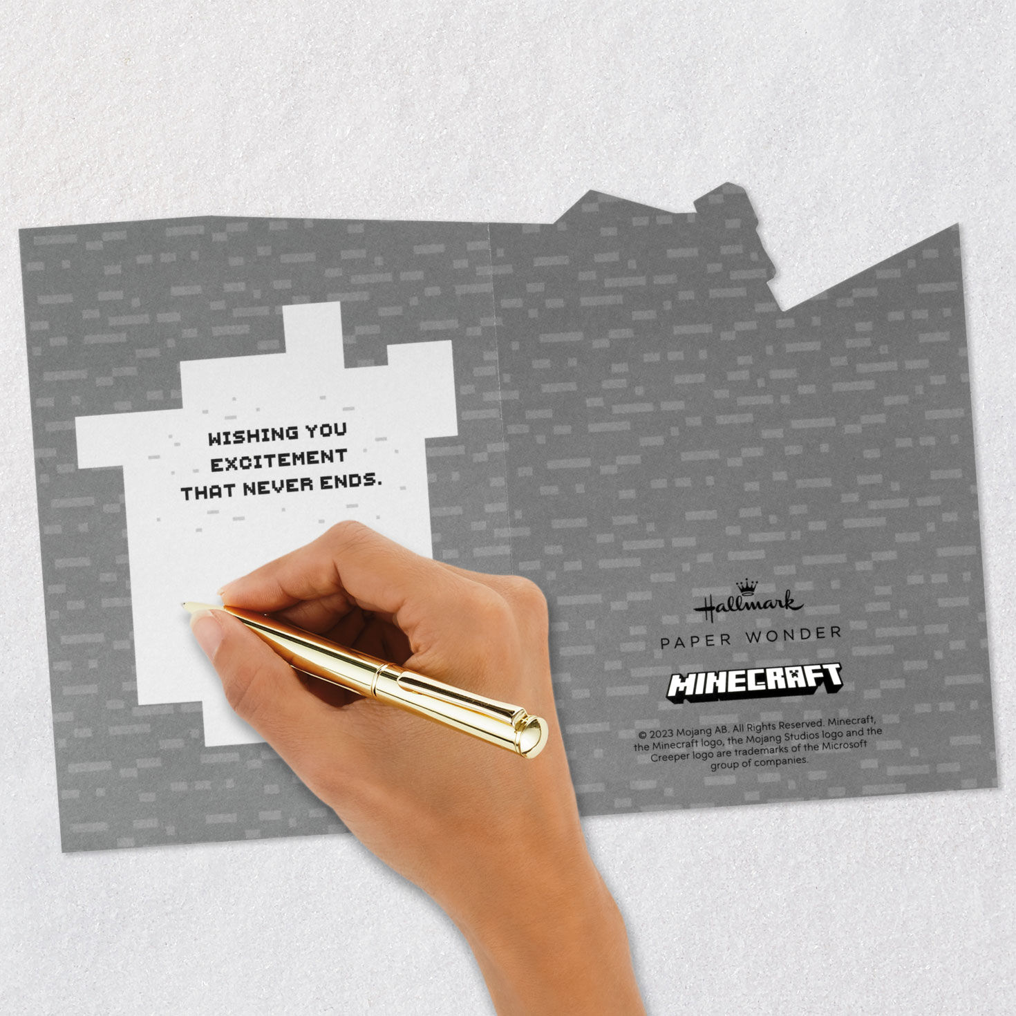 Minecraft Build, Explore, Create 3D Pop-Up Card for Kids, , large image number 6