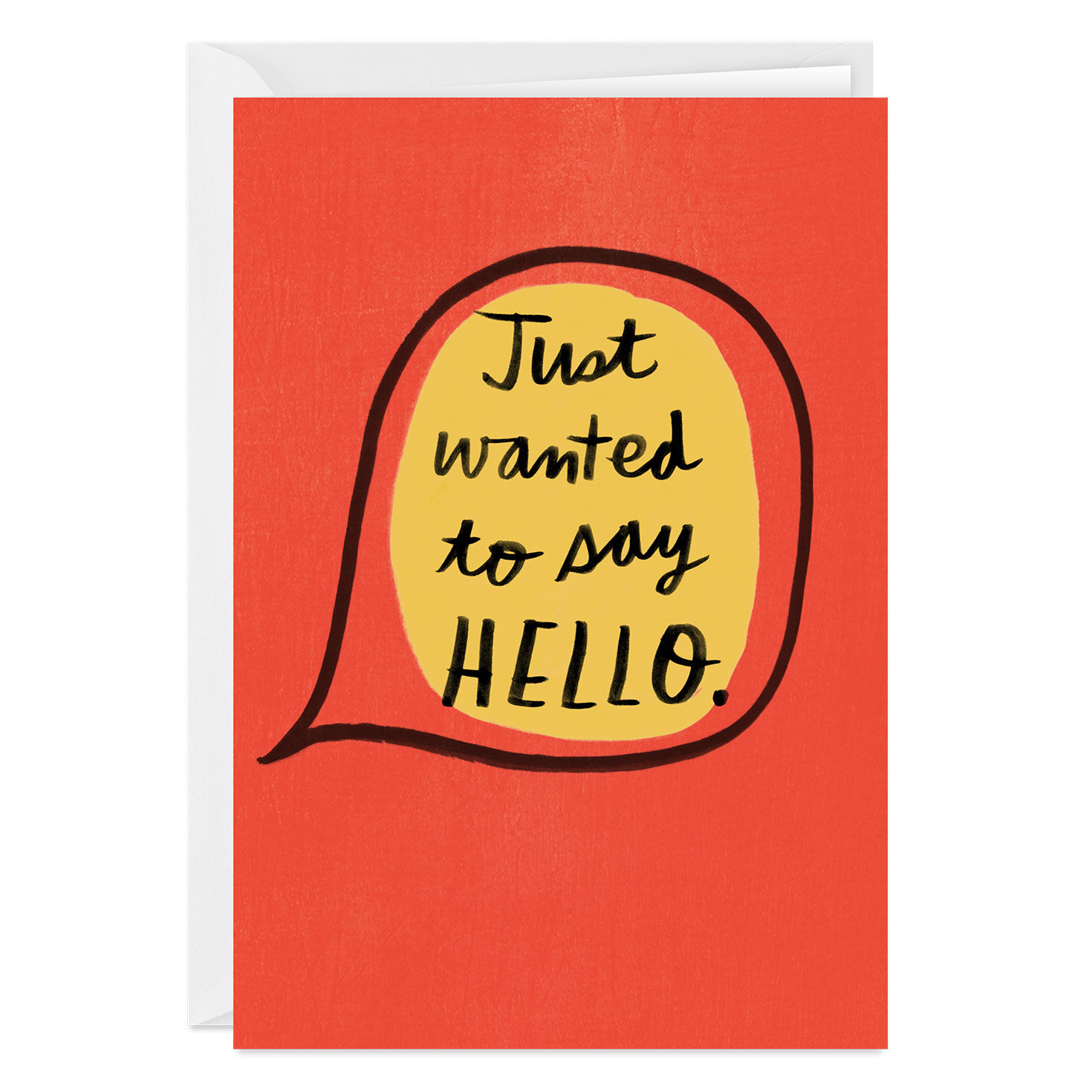 Say Hello Custom Thinking of You Card
