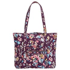 Vera Bradley Iconic Vera Tote Bag in Indiana Rose - Handbags & Purses ...