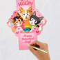 Group Hug Funny Pop-Up Valentine's Day Card From Cat, , large image number 7