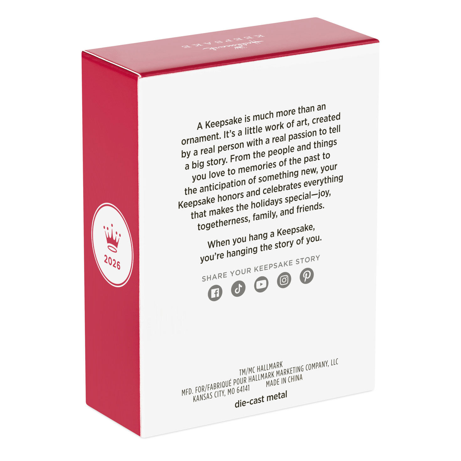 Red White Blue Train Boxcar Keepsake Ornament  image number 8