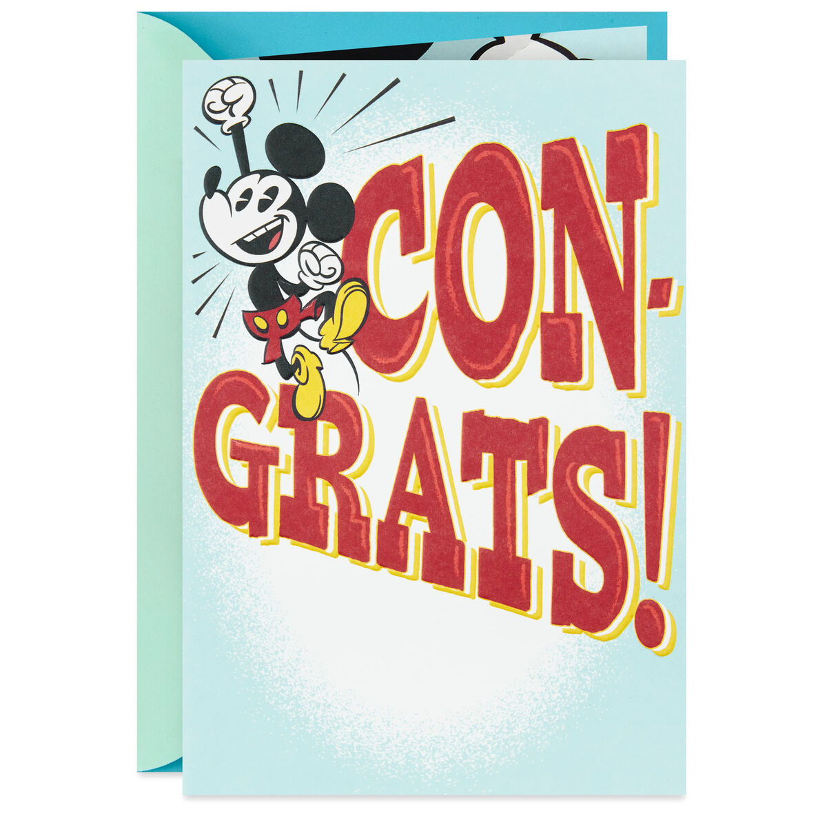 Disney Mickey Mouse Ears to You Pop Up Congratulations Card - Greeting ...