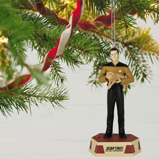 Star Trek™: The Next Generation Data's Ode to Spot Ornament With Sound, 
