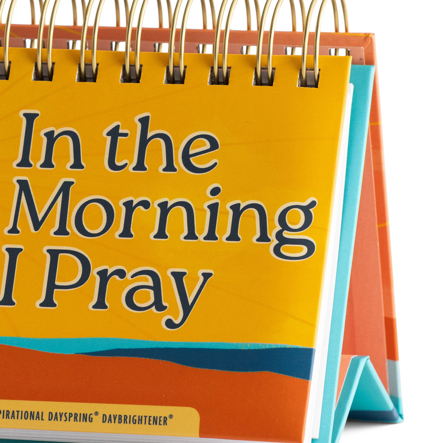 In the Morning I Pray DaySpring Perpetual Calendar upclose view image number 5