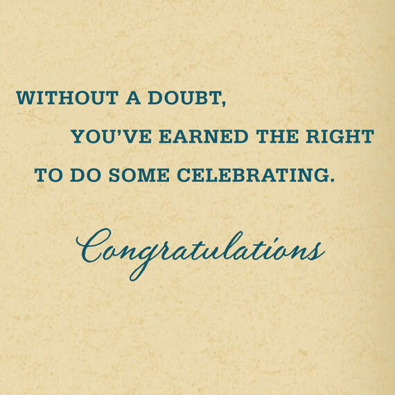 You Deserve to Feel Proud Military Congratulations Card, , large image number 2