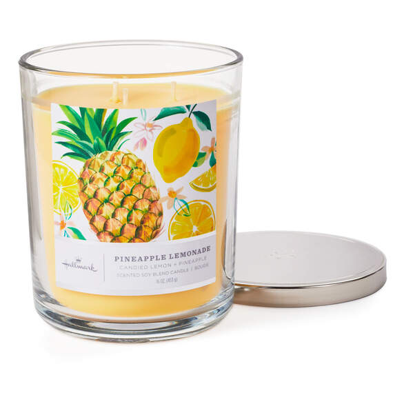 Pineapple Lemonade 3-Wick Jar Candle, 16 oz., , large image number 3